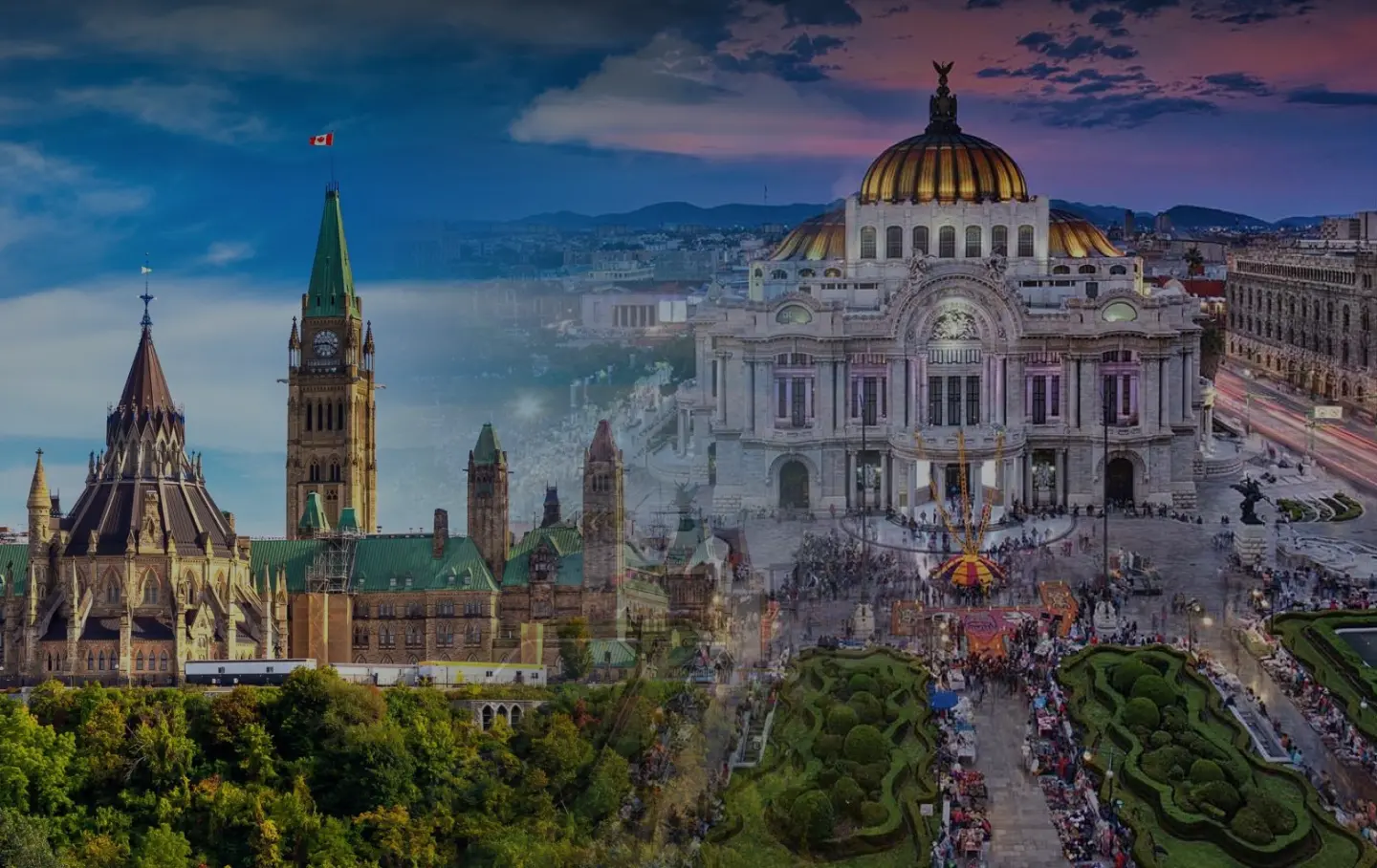 Comercio de empresas mexicanas a Canadá